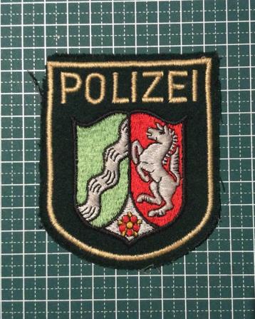 Patch politie polizei Duitsland, Collections, Enlèvement ou Envoi, Autres, Emblème ou Badge