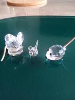 Set van 3 kleine Swarovski-muizen, Verzamelen, Ophalen of Verzenden, Zo goed als nieuw