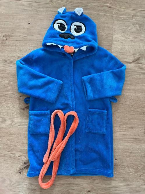 PEBBLE STONE, zachte blauwe badjas 116, Kinderen en Baby's, Kinderkleding | Maat 116, Jongen of Meisje, Nacht- of Onderkleding