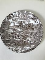 3 borden Ridgway ironstone Staffordshire England - hayride, Antiek en Kunst, Ophalen of Verzenden