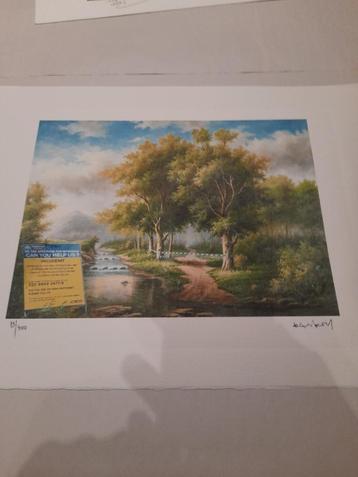 Banksy Prachtige Litho beschikbaar voor biedingen