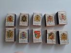 Lot de 10 boîtes d' Allumettes anciennes de Belgique, Collections, Articles de fumeurs, Briquets & Boîtes d'allumettes, Comme neuf