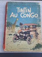Kuifje in Congo B1 EO 1946 DR Hergé Casterman, Boeken, Gelezen, Ophalen of Verzenden, Eén stripboek, Hergé
