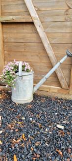 Oude gegalvaniseerde gieter, Tuin en Terras, Gieters, Ophalen