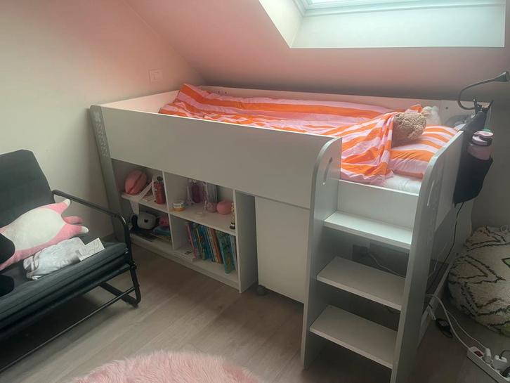 Halfhoogslaper Hampton, Kinderen en Baby's, Kinderkamer | Stapelbedden en Hoogslapers, Gebruikt, Halfhoogslaper, Ophalen
