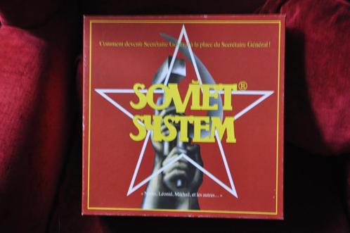 SOVIET SYSTEM, Hobby & Loisirs créatifs, Jeux de société | Autre, Comme neuf, Cinq joueurs ou plus, Enlèvement ou Envoi