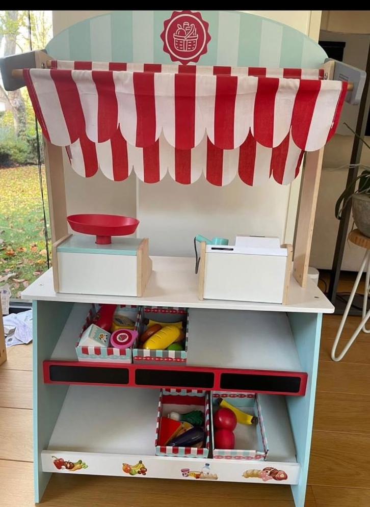 Speelgoedwinkeltje, Kinderen en Baby's, Speelgoed | Speelkeukens, Gebruikt, Speelkeuken, Hout, Ophalen