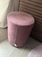 Poef klein roze, Huis en Inrichting, Zetels | Voetbanken en poefs, Ophalen, Zo goed als nieuw
