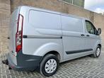 Ford Transit Custom 130pk L1H1 Parkeersensoren Cruise Airco, Auto's, Bestelwagens en Lichte vracht, 1940 kg, Stof, Zwart, 4 cilinders