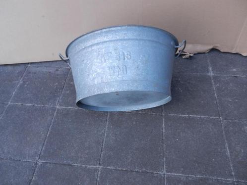 Verzinkte kuip, Huis en Inrichting, Woonaccessoires | Schalen en Manden, Ophalen