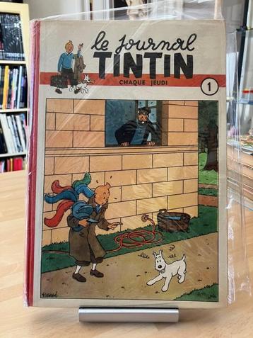 LE JOURNAL DE TINTIN N1 de 1946 Recueil, édition belge RARE beschikbaar voor biedingen