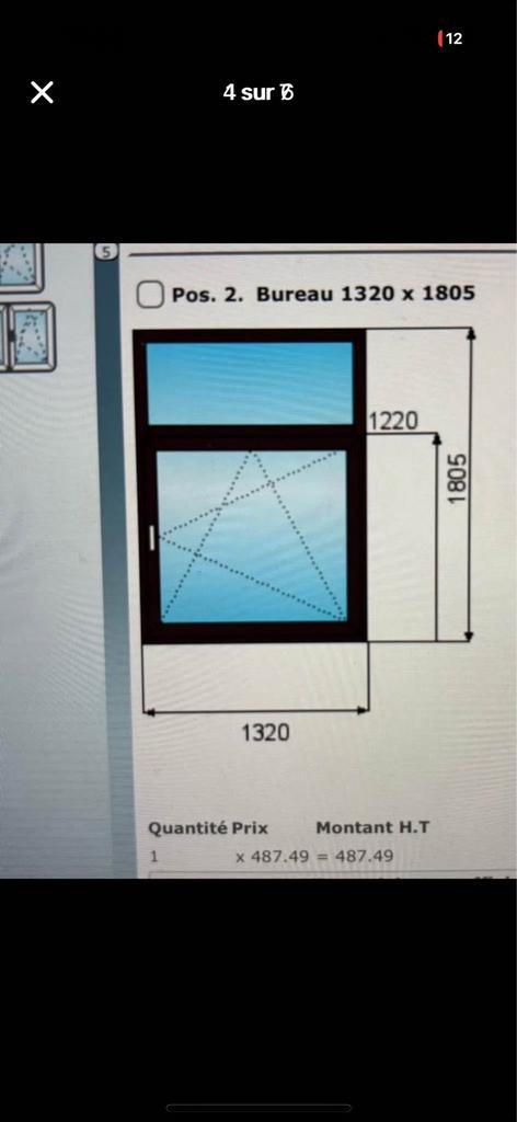 Châssis neuf avec moustiquaire, Doe-het-zelf en Bouw, Raamkozijnen en Schuifdeuren, Nieuw, Raamkozijn, Kunststof, 150 tot 225 cm