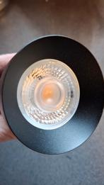 9 plafondpots - zwart, Neuf, Enlèvement ou Envoi, Spot encastrable ou Spot mural, Modern