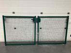 Bekaert tuinpoort 1,2mtr x 2,4mtr, Tuin en Terras, Ophalen, Gebruikt, Staal, 100 tot 150 cm