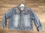 Jeans vest met borduursel maat XL 48/50 M&S mode, Kleding | Dames, Gedragen, Blauw, M&S mode, Ophalen of Verzenden