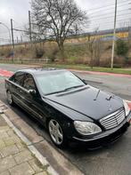 Mercedes S600 v12 ** EX VOITURE KING ALBERT** UNIQUE **, Autos, Mercedes-Benz, Cuir, Noir, Automatique, Propulsion arrière