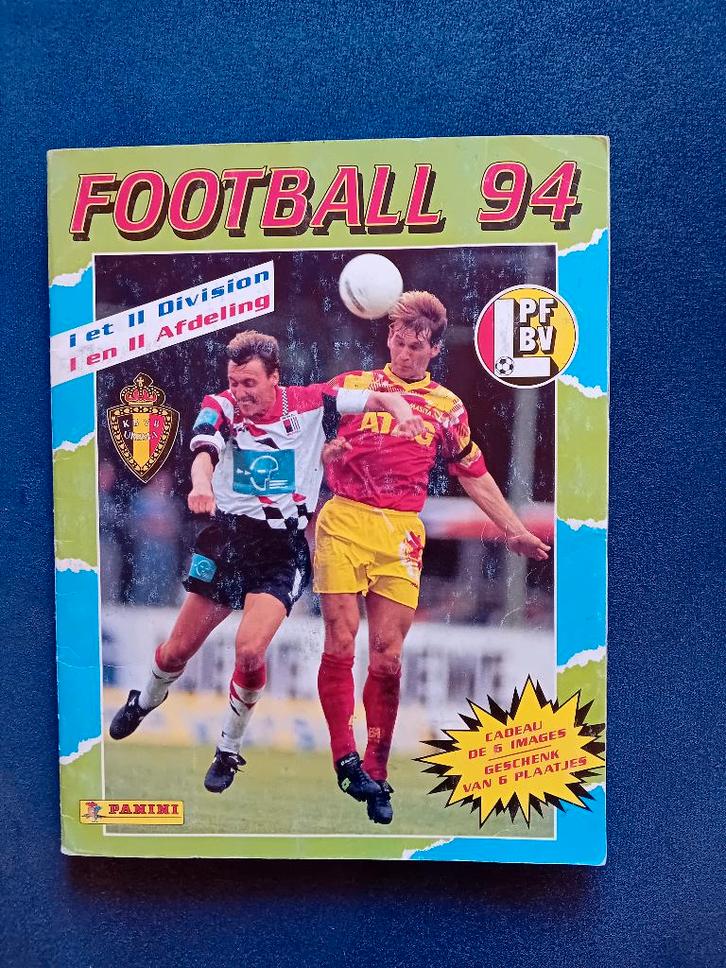 panini stickerboek Football 94, Hobby & Loisirs créatifs, Autocollants & Images, Comme neuf, Image, Enlèvement ou Envoi
