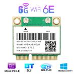 Mini Pci-e card - WiFi 6e + Bluetooth 5.3 - NIEUW, Enlèvement, Neuf