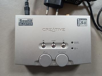 Creative usb sound blaster 24bit beschikbaar voor biedingen