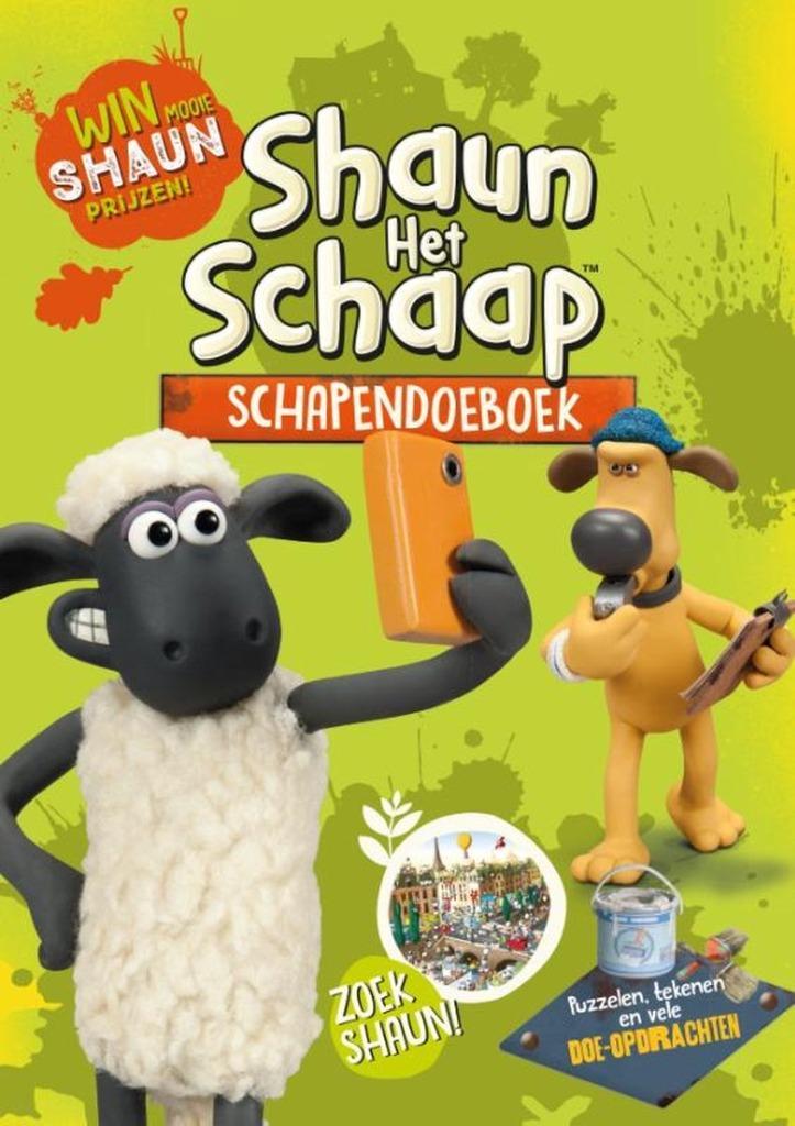 Het shaun het schaap doeboek 52 pagina. Nieuw, Boeken, Kinderboeken | Jeugd | 10 tot 12 jaar, Nieuw, Ophalen of Verzenden