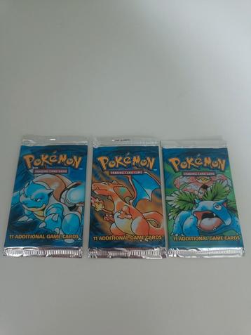 Boosters de base Pokémon WOTC, Enlèvement ou Envoi, Comme neuf, Booster, Foil