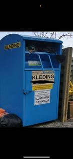 Kleding containers te koop, Ophalen