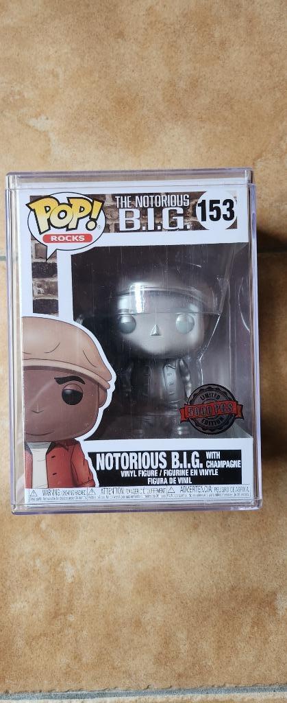 Funko pop rocks Notorious B.I.G limited exclusive edition, Verzamelen, Overige Verzamelen, Nieuw, Ophalen of Verzenden