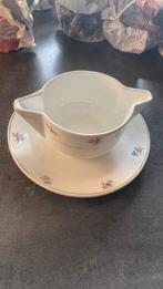 Excentrieke sauskan merk Digoin  of als bloempot, Ophalen of Verzenden, Gebruikt, Overige materialen, Kop en/of schotel