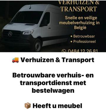 VERHUIS & VERVOERDIENST beschikbaar voor biedingen