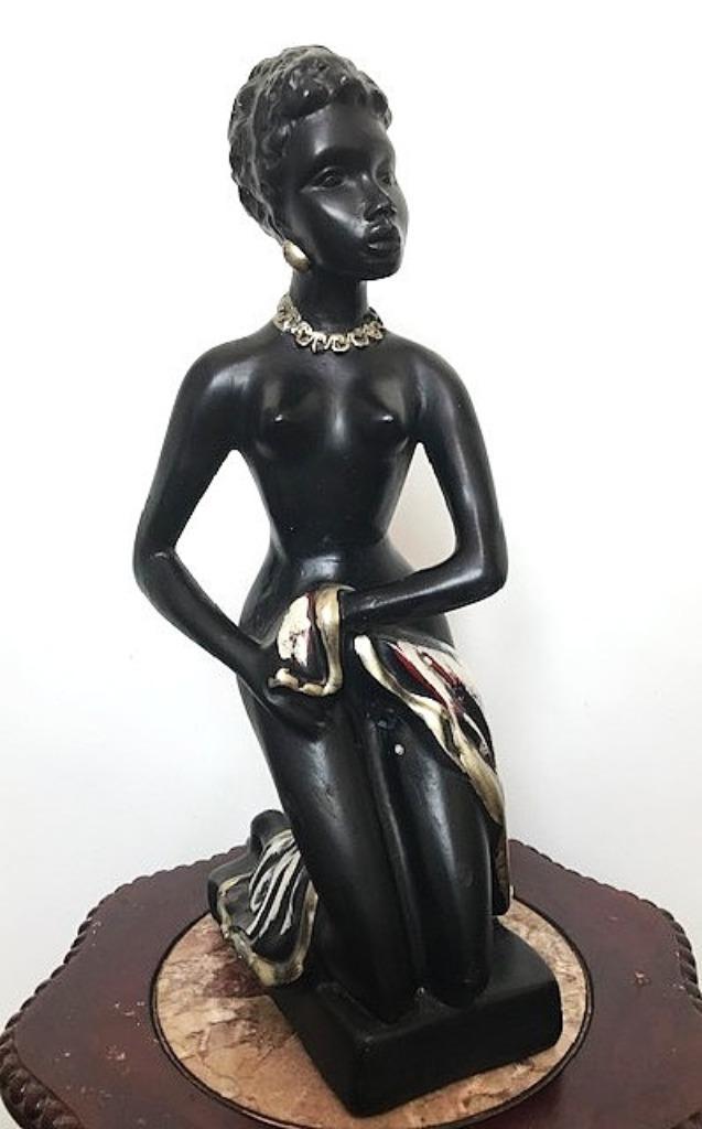 Erotisch Afrikaans vrouwen beeld in steen😍😎🤗, Antiek en Kunst, Kunst | Beelden en Houtsnijwerken, Ophalen of Verzenden