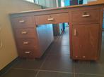 Notarisbureau eik + fineer eik, Ophalen, Gebruikt, Bureau