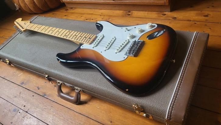 Fender American Vintage '59 Stratocaster (nitro flashcoat), Muziek en Instrumenten, Snaarinstrumenten | Gitaren | Elektrisch, Gebruikt