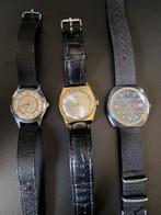 Vintage horloges, Handtassen en Accessoires, Horloges | Antiek, Verzenden, Staal, Polshorloge, Onbekend