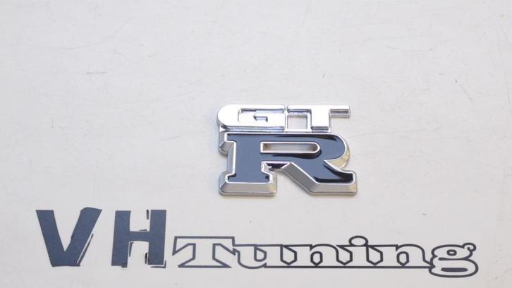 Nissan GTR 3D logo zelfklevend 6 cm metaal, Auto diversen, Tuning en Styling, Ophalen