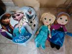 Disney knuffel Elsa en Anna, hartkussen FROZEN, Ophalen, Overige figuren, Gebruikt, Knuffel