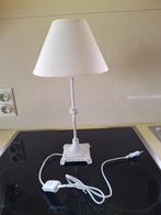 Witte lampadaire, Ophalen, Zo goed als nieuw, Minder dan 50 cm
