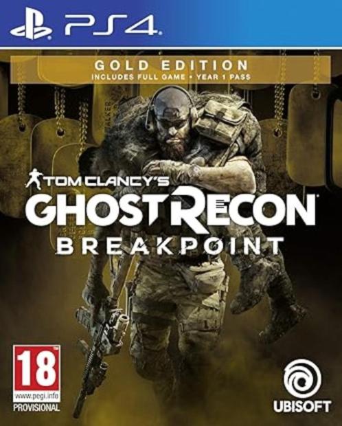Tom Clancy's Ghost Recon Breakpoint Gold Edition PS4, Games en Spelcomputers, Games | Sony PlayStation 4, Nieuw, Avontuur en Actie