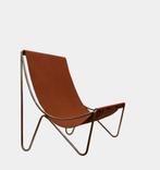 Paire de fauteuil vintage avec cuir Louis Vuitton