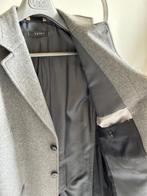 Winter jas / mantel half lang heren - licht grijs, Kleding | Heren, Jassen | Winter, Ophalen, Zo goed als nieuw, Maat 52/54 (L)
