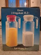 Set van 2 Luminarc gekoelde kannen van 1,2 liter in perfecte, Ophalen, Kom(men), Overige stijlen, Glas