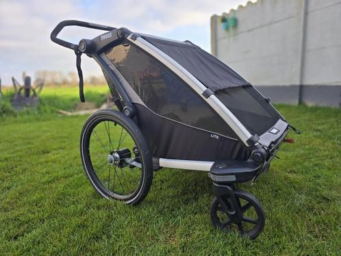 Remorque à vélo Thule Chariot Lite 2, Vélos & Vélomoteurs, Accessoires vélo | Remorques, Utilisé, Remorque pour enfant, 40 à 60 kg