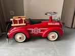Retro loopauto Hook&Ladder brandweerauto, Kinderen en Baby's, Ophalen, Gebruikt, Loopvoertuig