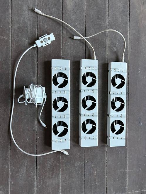 SpeedComfort Trio Set Radiator Ventilator, Elektronische apparatuur, Ventilatoren, Zo goed als nieuw, Ophalen