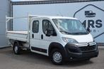 Citroen Jumper 2.2HDI- Kipper- Dubbelcab-165Pk-GPS-19990+BTW, Auto's, 4 deurs, Stof, Euro 6, Citroën