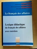 Lexique didactique du français des affaires - avec exercices, Boeken, Ophalen of Verzenden