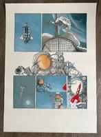 Tintin lune hommage, Verzamelen, Overige Verzamelen, Ophalen of Verzenden