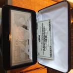 4 oz 999/1000 zilveren 100 dollarbaar 2016 uncunc, Postzegels en Munten, Verzenden, Zilver