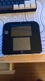 Blauw-Zwart 2DS met New mario bros.2 MODDED, Games en Spelcomputers, Spelcomputers | Nintendo 2DS en 3DS, Ophalen, Blauw, 2DS