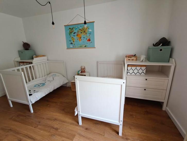 Tweeling kamer Ikea Sundvik, Kinderen en Baby's, Kinderkamer | Complete kinderkamers, Zo goed als nieuw, Ophalen