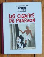 Tintin - Les Cigares du Pharaon (facsimile 1986), Comme neuf, Envoi